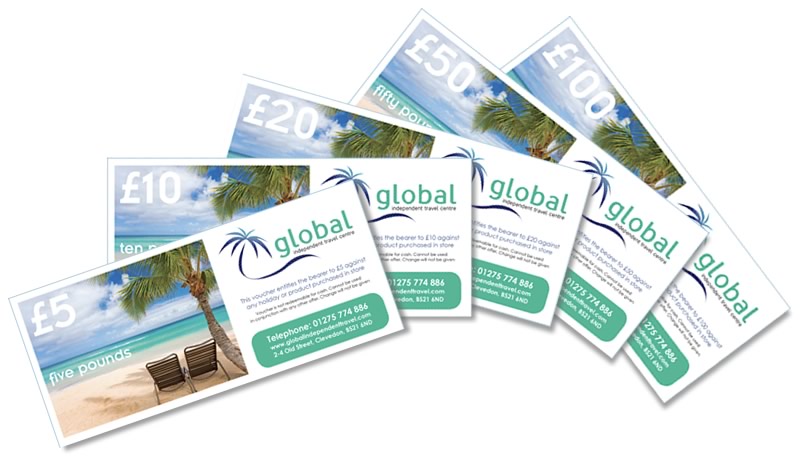 Gift Vouchers - Global Independent Travel Centre