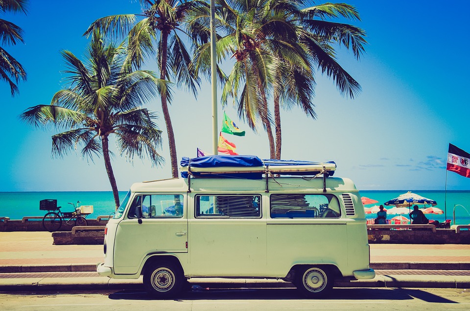 Camper Van Beach